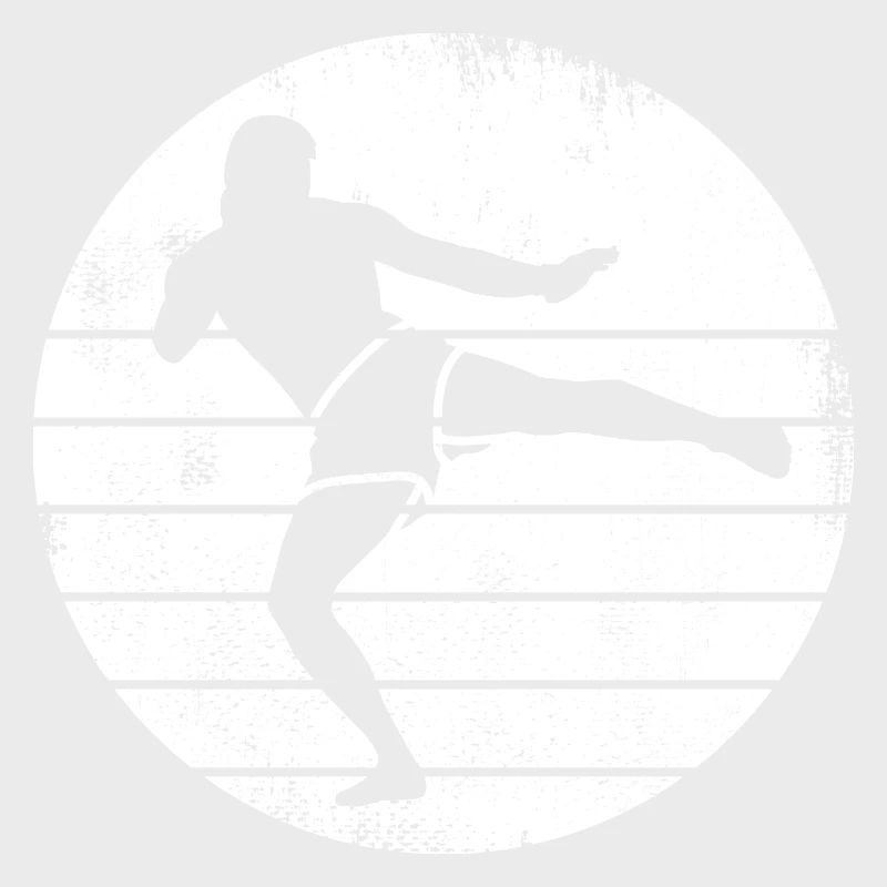 Kickboxer Drawing