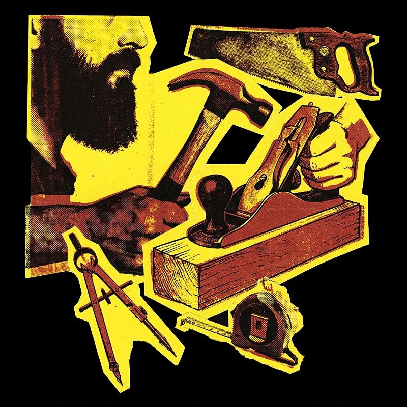 Craftsman Carpenter Carpenter Carpenter Vintage