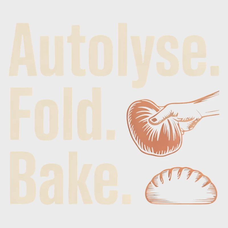 Autolyse Fold Backe Bread Kunst