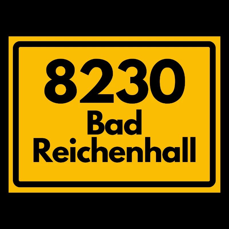 OLD POSTCODE RETRO 8230 BAD REICHENHALL HEIMA