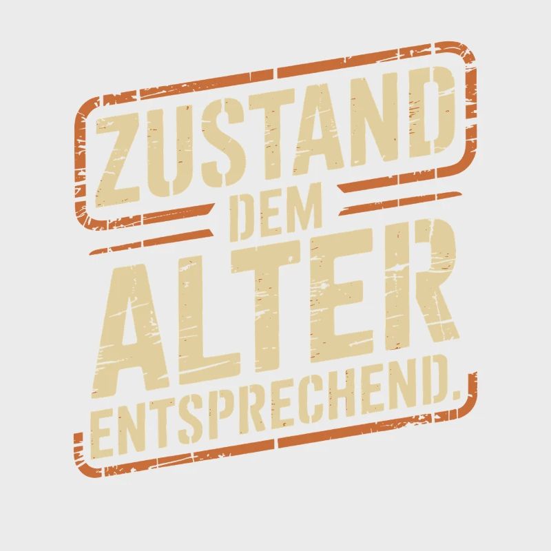 Zustand Dem Alter Entsprechend Oldtimer Geburtstag