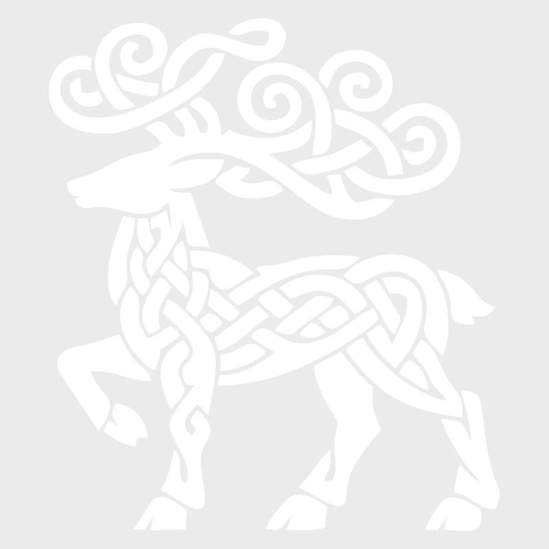 Celtic Knotwork Deer