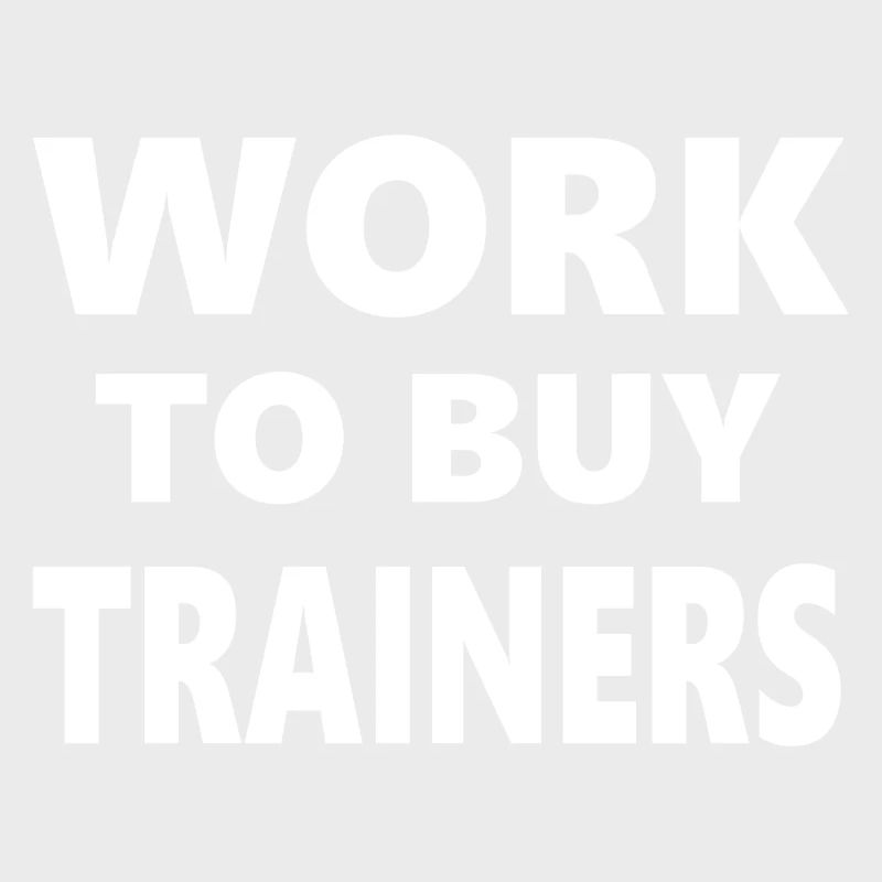 Cours de boisson : Travailler pour acheter des baskets