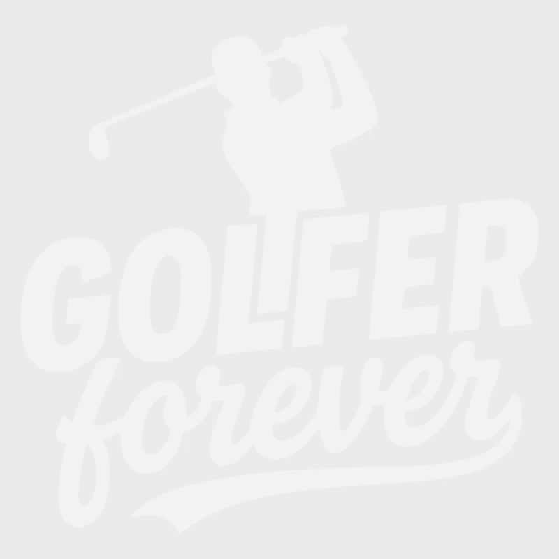 Golfer Forever Logo-Motiv