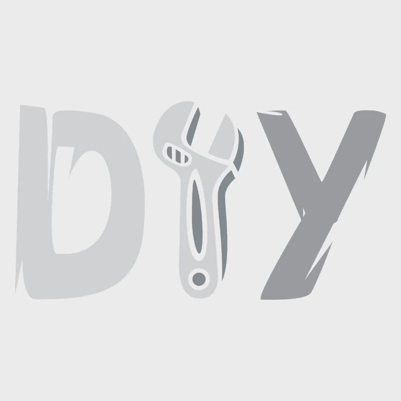 Conception de bricolage - Logo d’outil pour les amateurs de bricolage