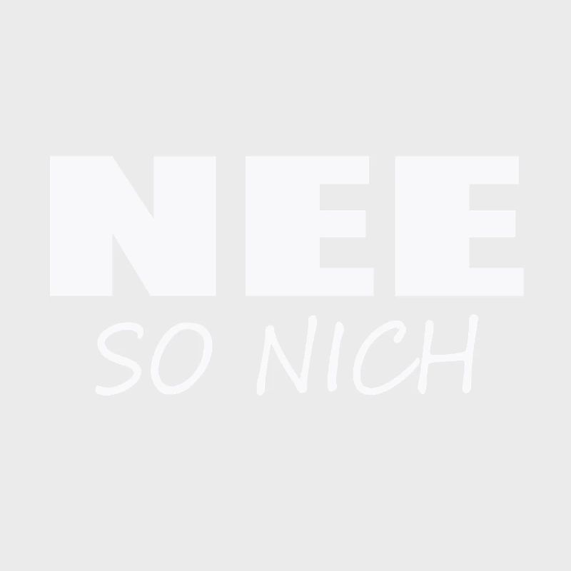 NON, PAS COMME ÇA