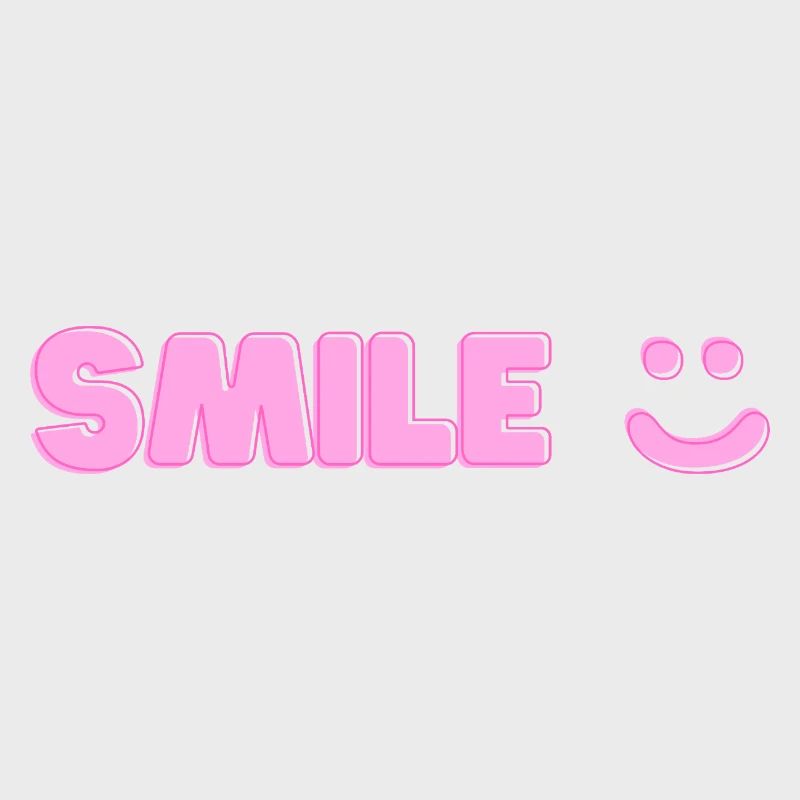 Imprimé sourire