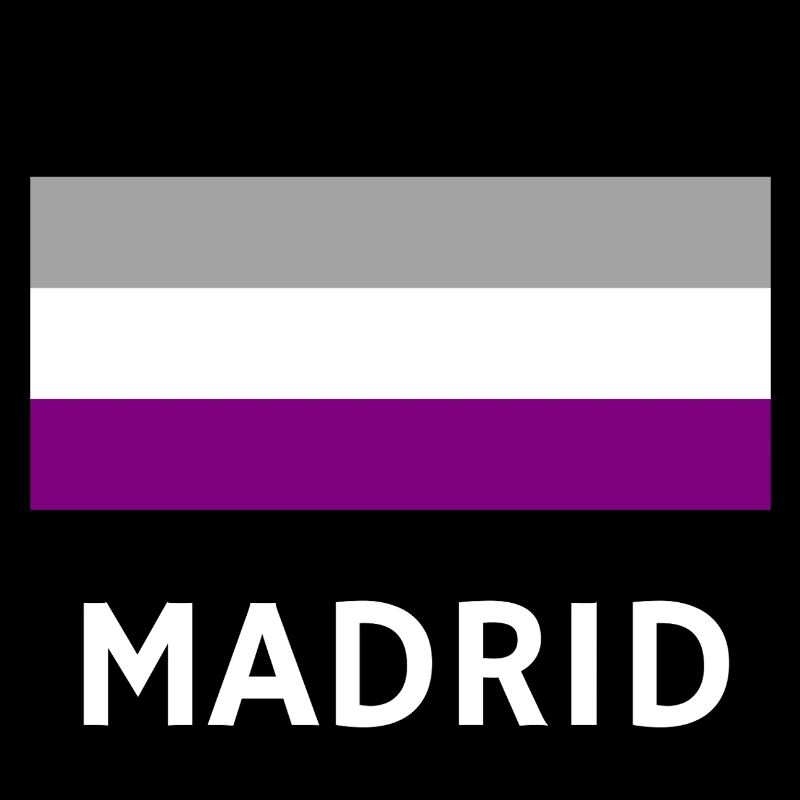 Asexualité Pride Drapeau Madrid