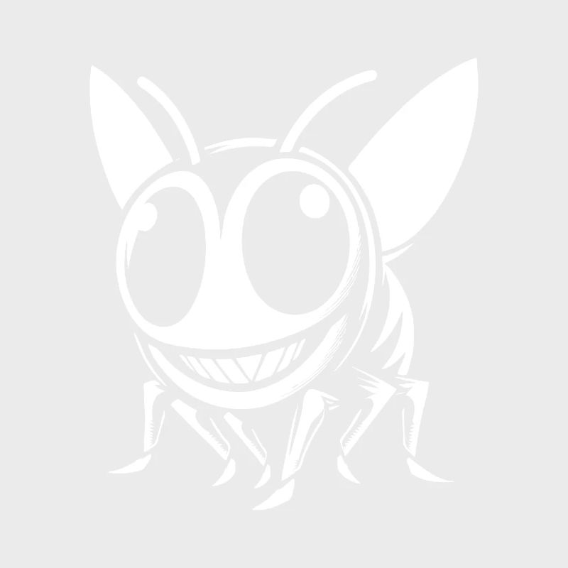 Funny Wasp Design – Comic Fun