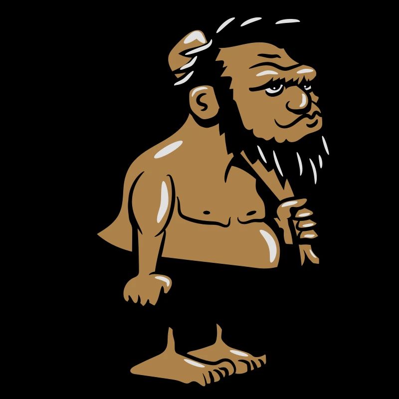 Caveman caveman funny pattern