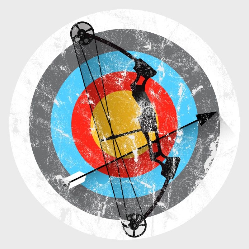 Archery Target Compound Bow Gift