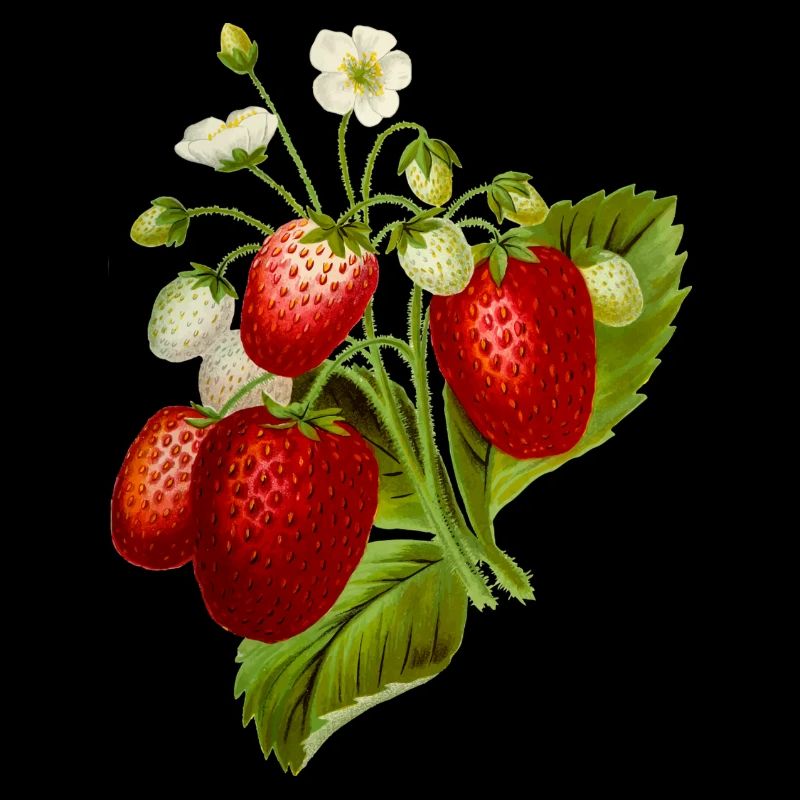 Erdbeeren Illustration