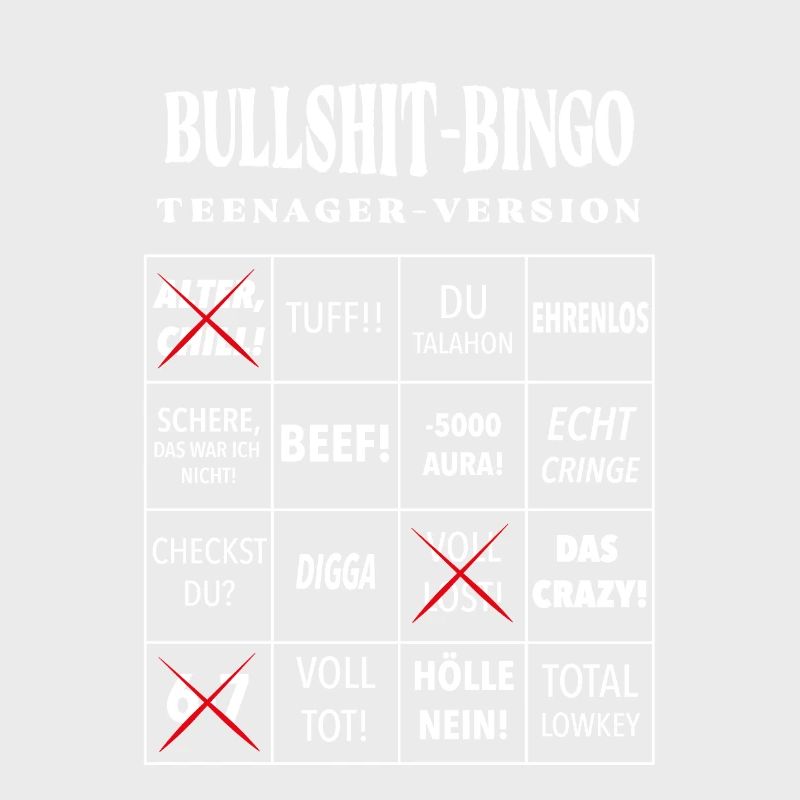 Bingo à la connerie – Version ado