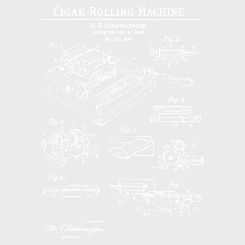 Cigar Rolling Machine Blueprint