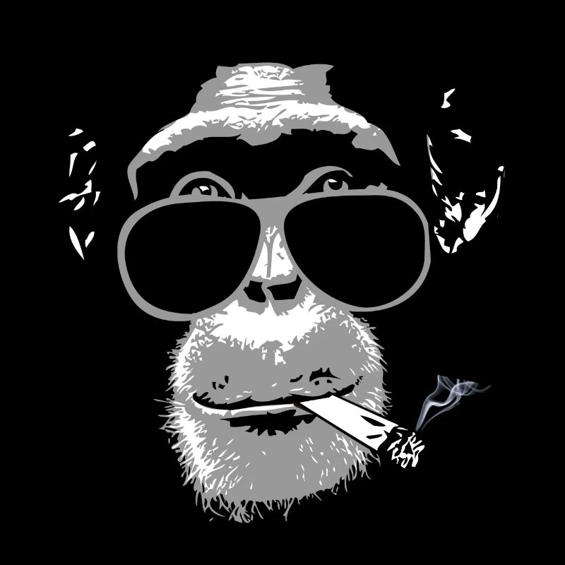 Chimpanzee with joint