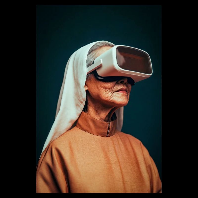 Künftiger Glaube an Virtual Reality
