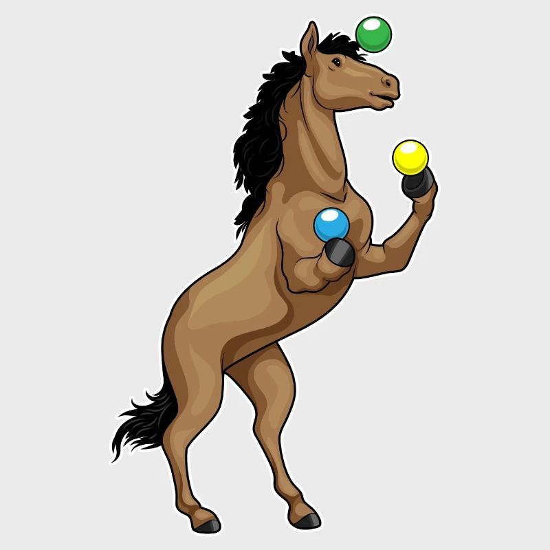 Jongleur de cheval