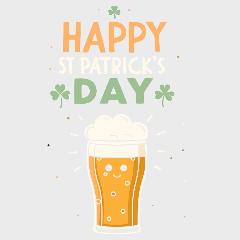 Pinte joyeuse Saint-Patrick
