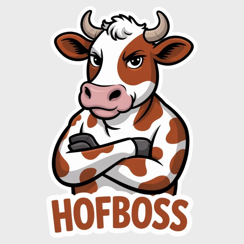 Chef de cour Vache Chef Arrogant Vache