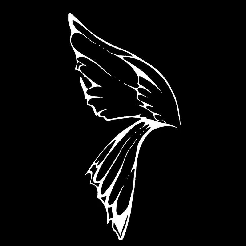 Dragonfly Wing white