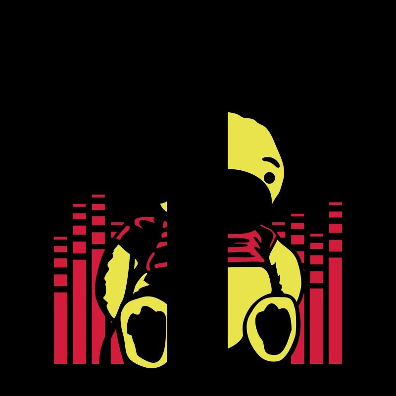 Music Dj bear teddy bär