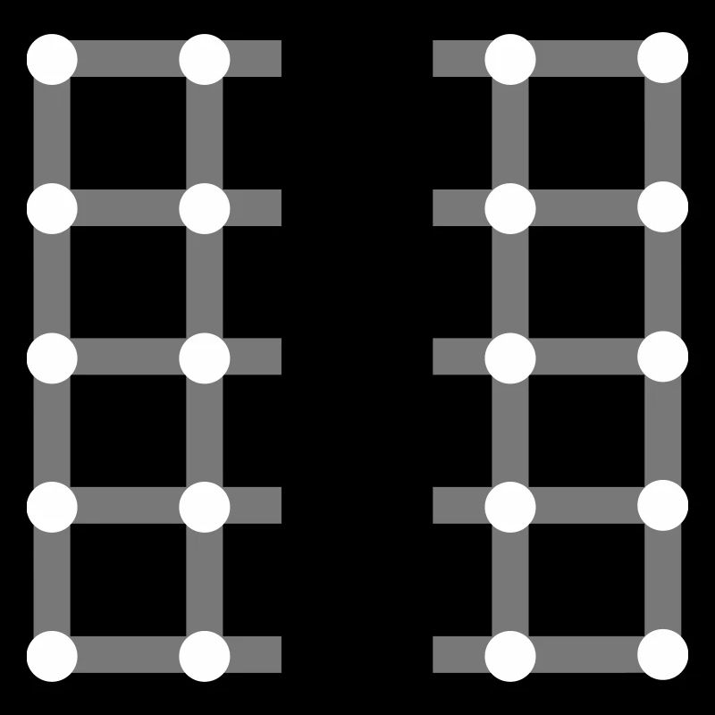 Optical illusion, Find the black dot!