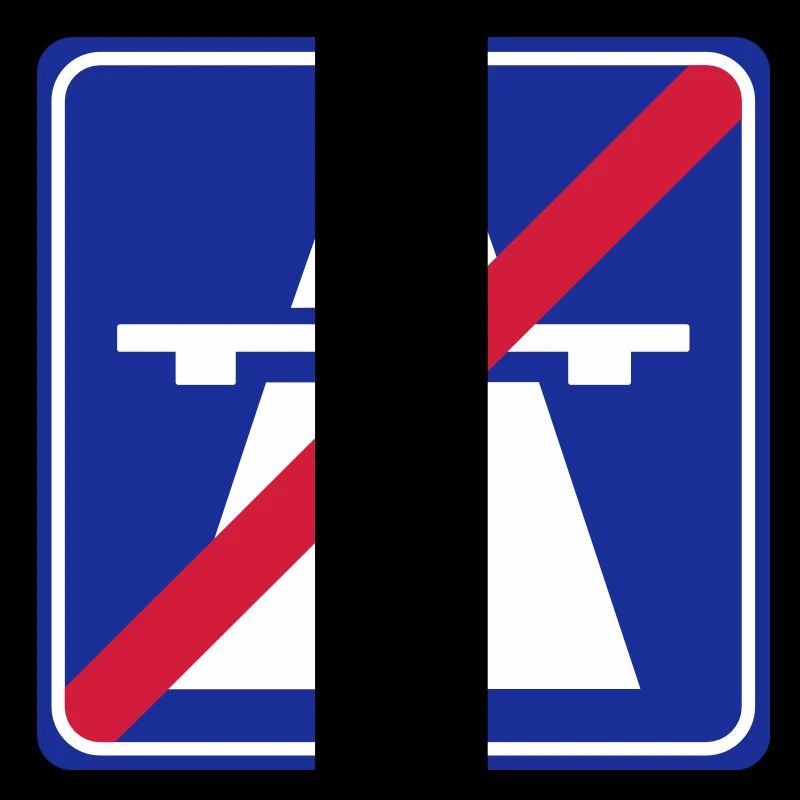 Fin de l'autoroute