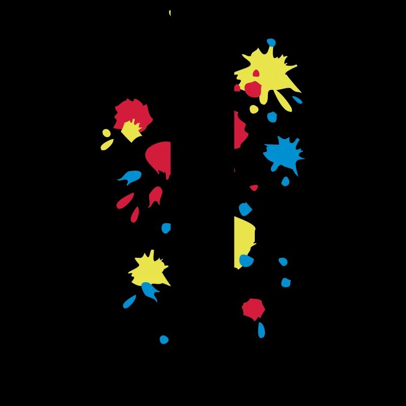 couleur éclaboussure, paintball, jeu, graffiti