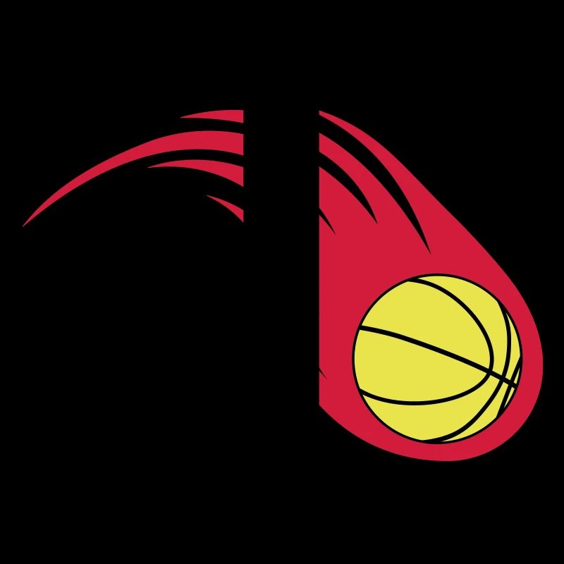 boule de feu de basket-ball