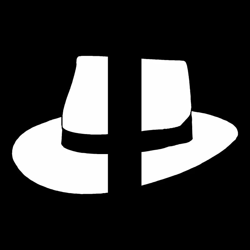 chapeau blanc