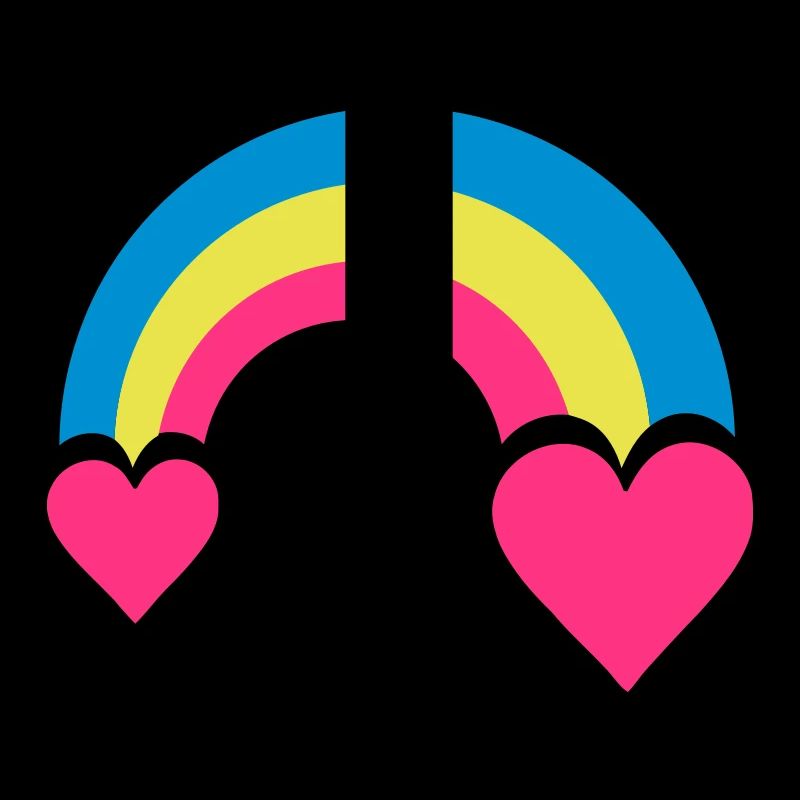 regenbogen & herzen
