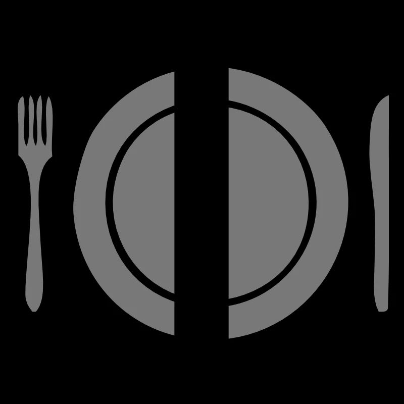 plate fork knife plate fork k