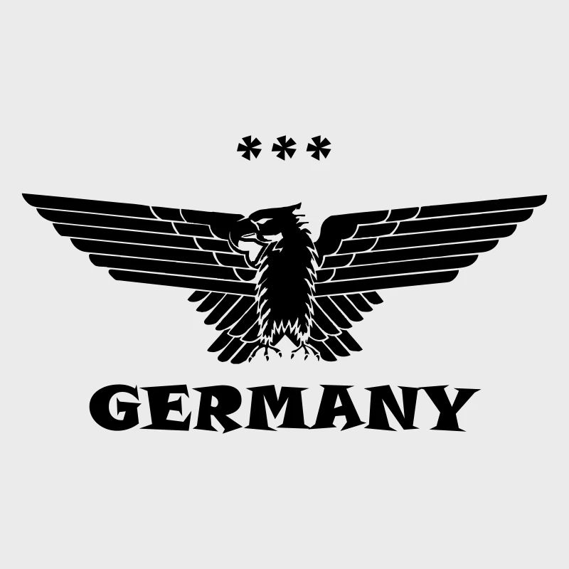 Deutsdchland Adler Germany black