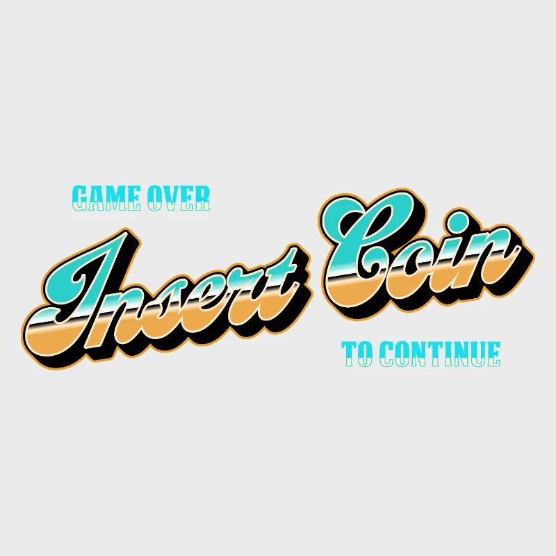 Insert Coin Arcade Nostalgie