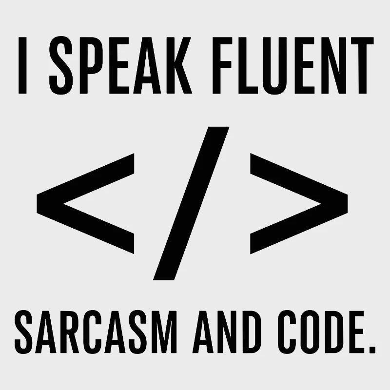Ich spreche fließend Code