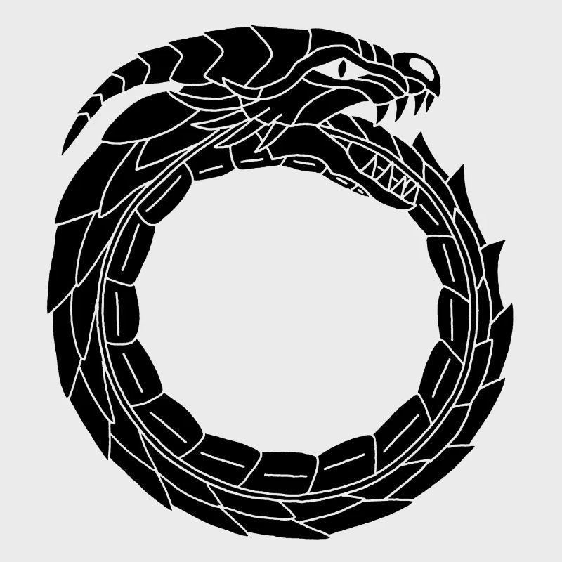 Dragon noir dévoreur