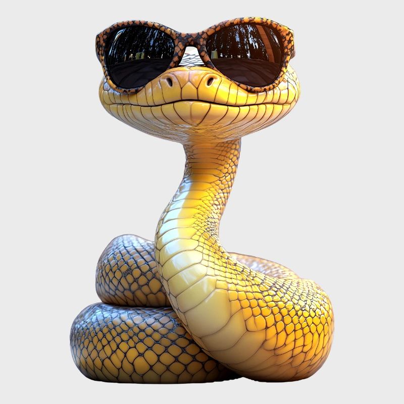 Schlange Python Kobra Mamba Klapperschlange Snake