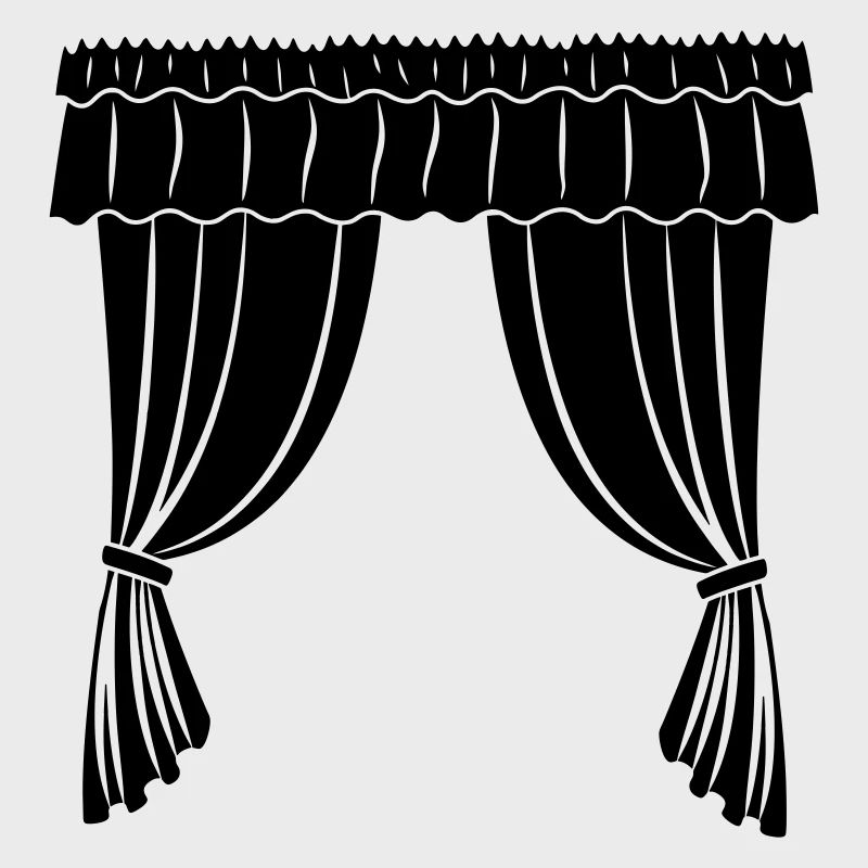 Vorhänge Theater oder Geschäft