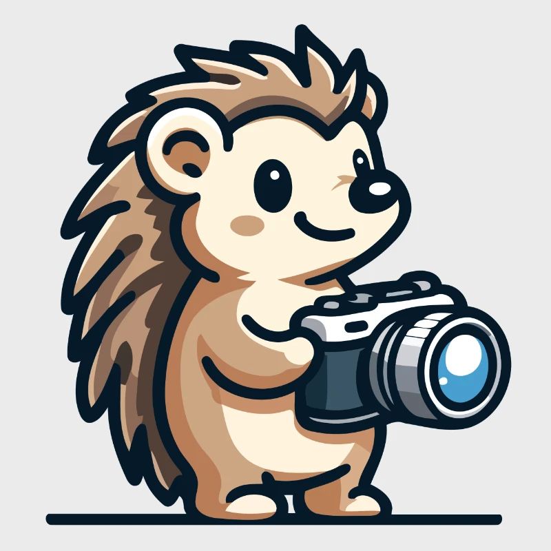 Instantané Hérisson : Le copain Shutterbug