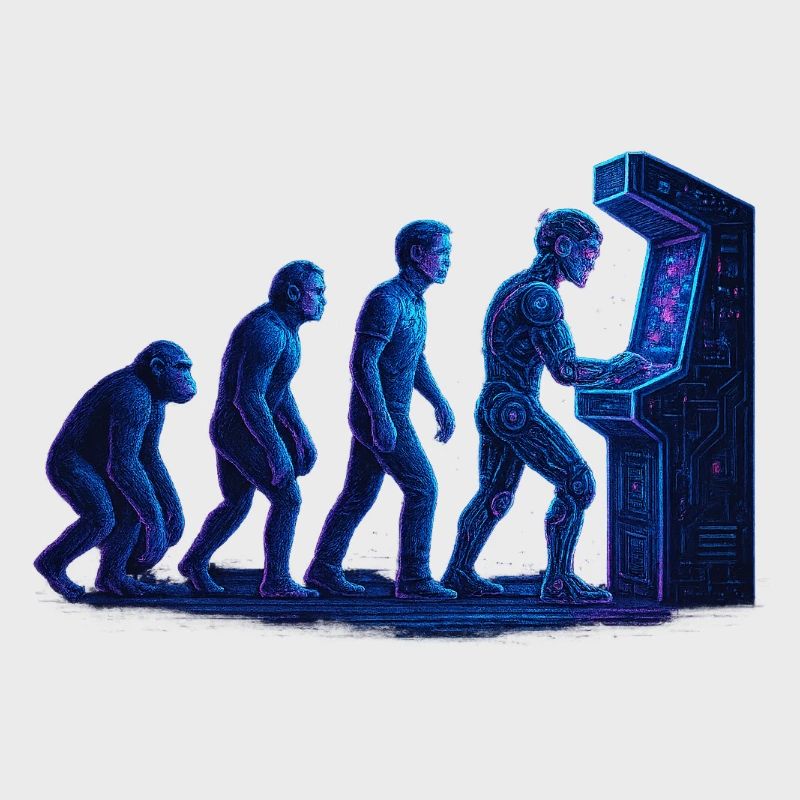 Arcade Human Evolution