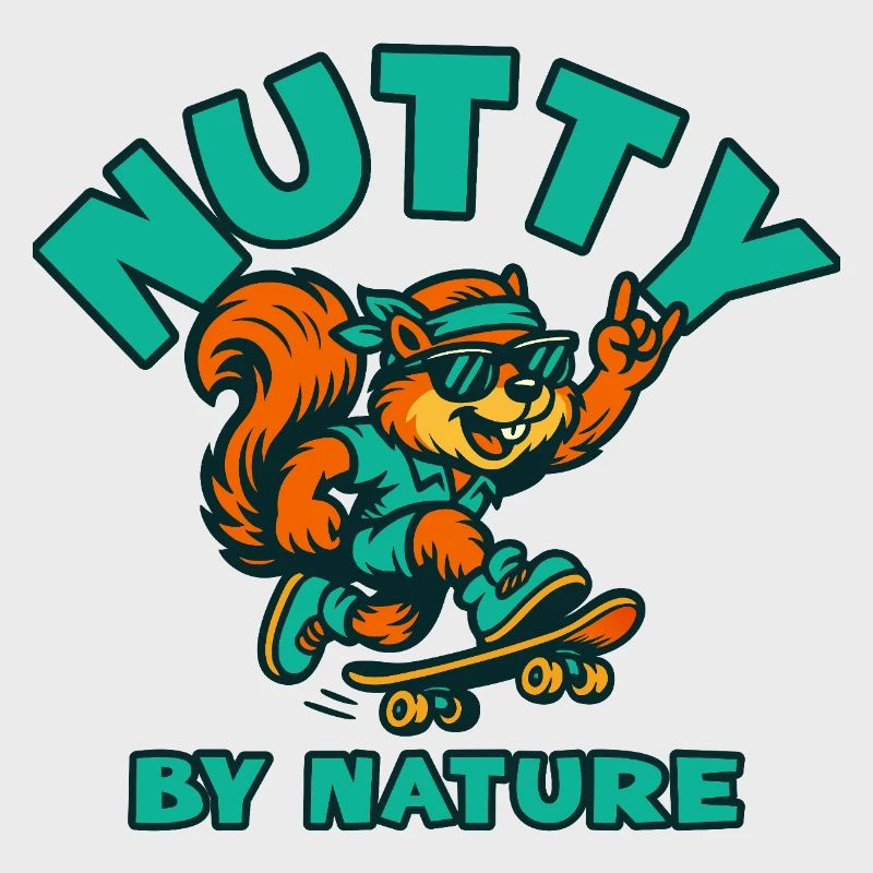 Nutty by Nature Squirrel Skate