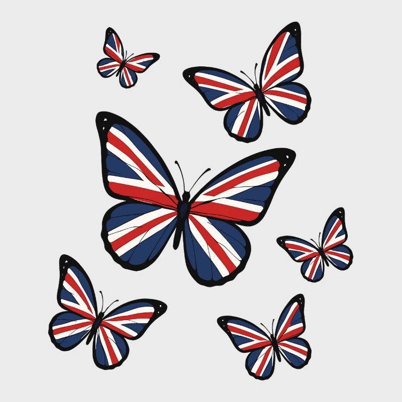 Union Jack Butterflies