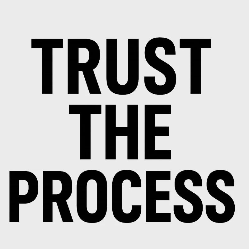 Faites confiance à la typographie du processus