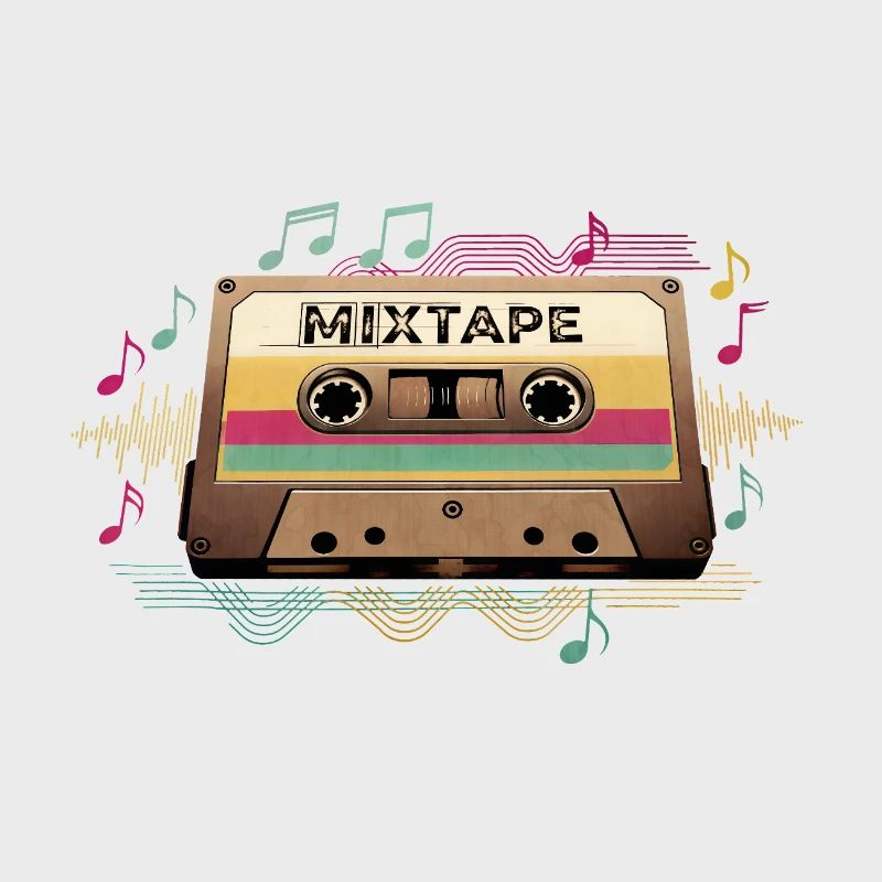 Mixtape rétro NeonNotes