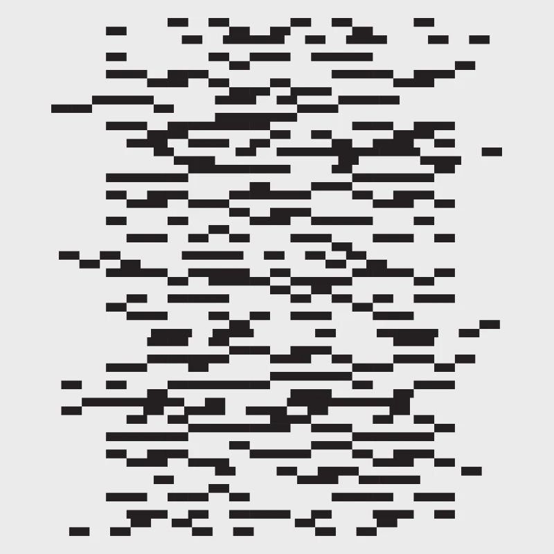 Glitch Stripe Abstract Night