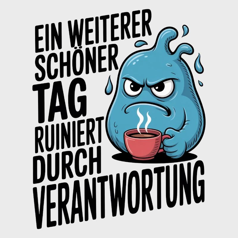Schöner Tag ruiniert durch Verantwortung Spruch