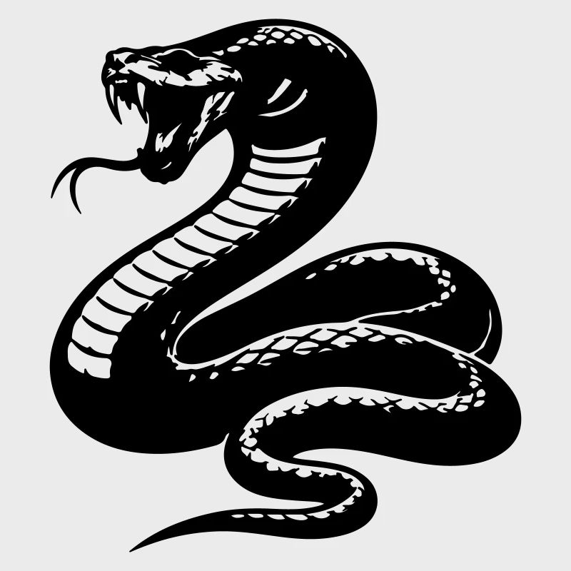 Snake Python Silhouette