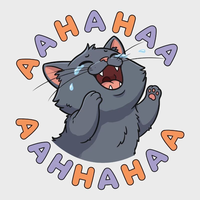 Explosion du chat rieur