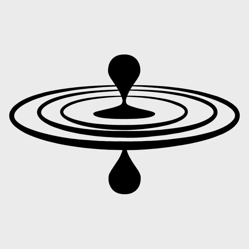 Logo de pleine conscience Drop Water