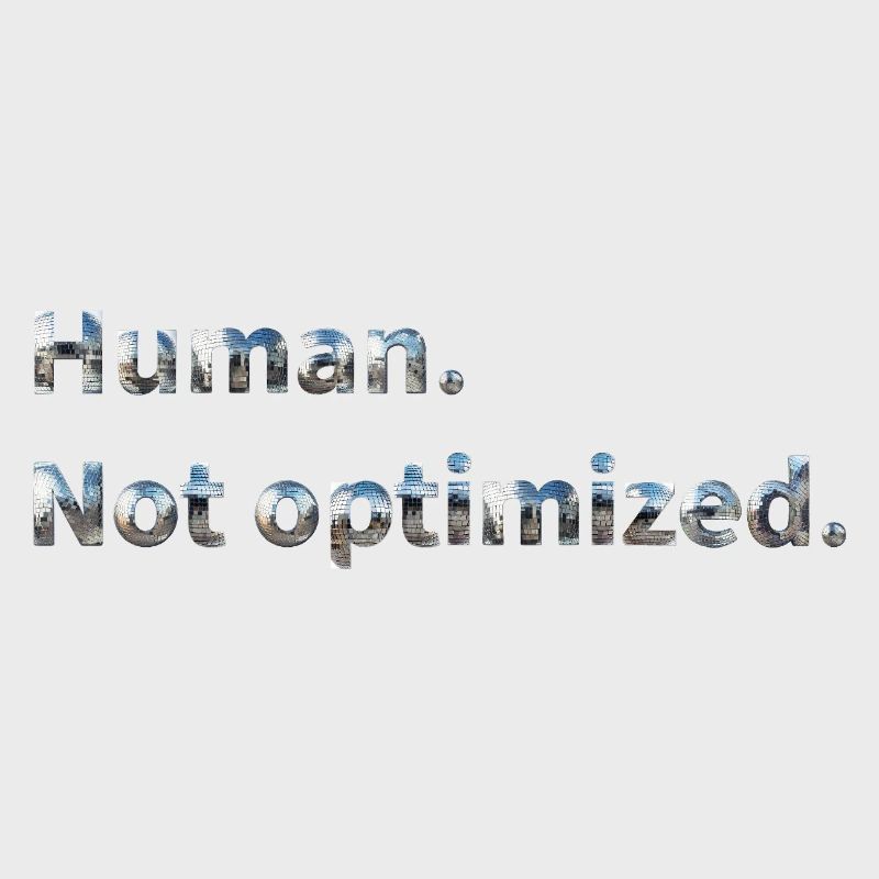 Human. Not optimized.